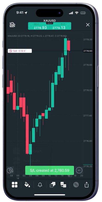 Trading App Mockup